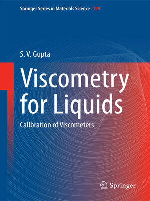 cover image of Viscometry for Liquids